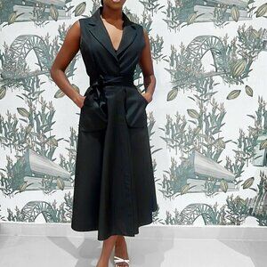 Short Sleeve Coat Dress